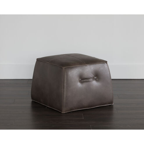 Aspen 16.5 inch Havana Dark Brown Ottoman